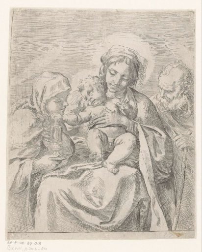Holy Family with Saint Clara