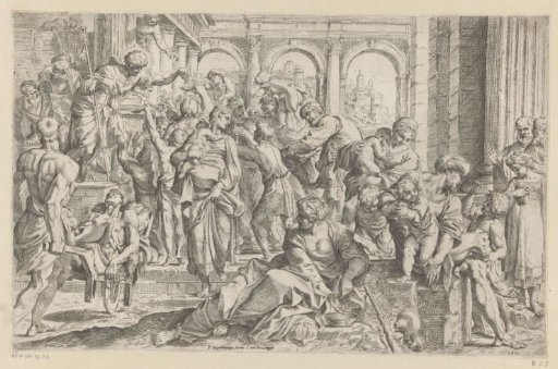 Saint Roch Distributing Alms