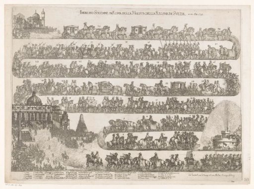 Entry into Rome of Queen Christina of Sweden