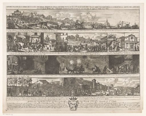 Procession to Free Rome from the Plague