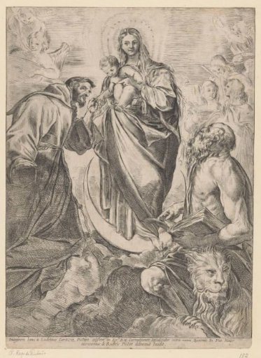 Mary with Child, Saint Francis and Saint Jerome