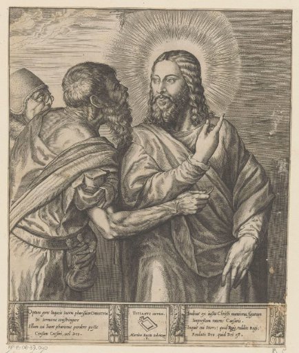 Christ in Debate with the Pharisees about the Tax to the Emperor
