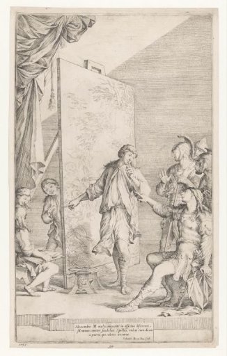 Alexander the Great in the Studio of Apelles