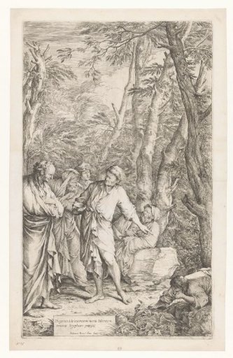Diogenes Sees a Boy Drinking