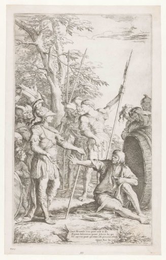 Diogenes Asks Alexander Not to Stand in His Light