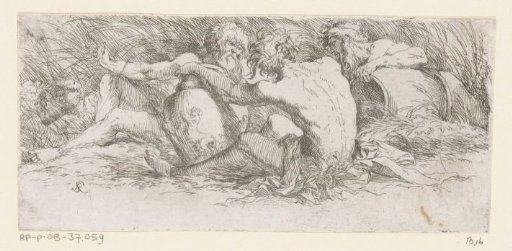 Three River Gods with Urns