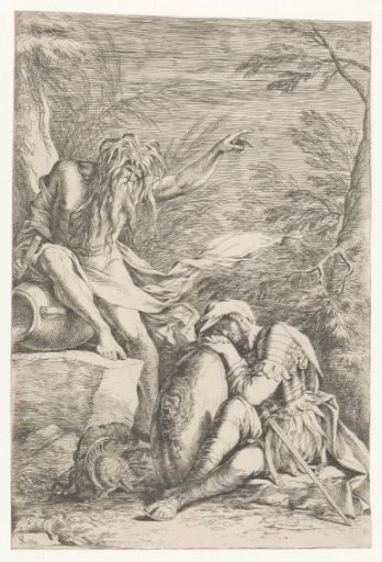 Tiberinus Appears to Aeneas