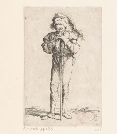 Soldier with a sword