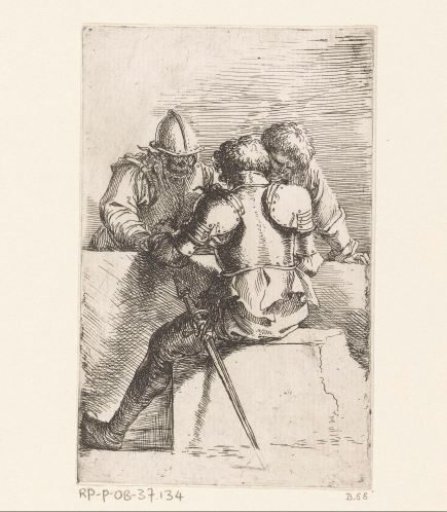 Three soldiers