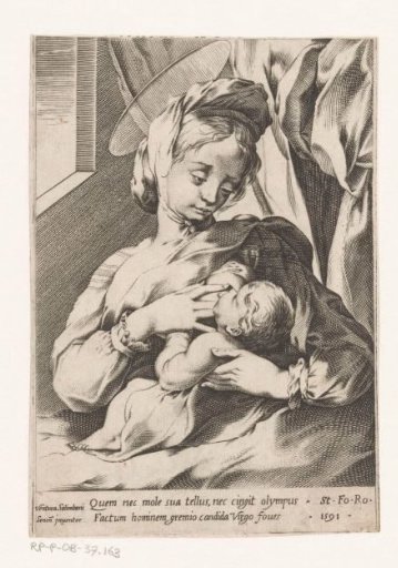 Mary Nursing the Child