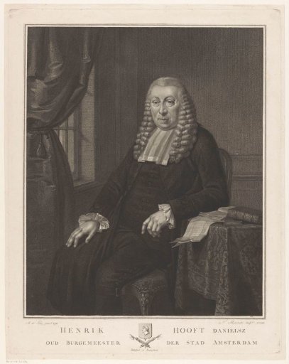 Portrait of Hendrik Danielsz. Hooft, burgomaster of Amsterdam