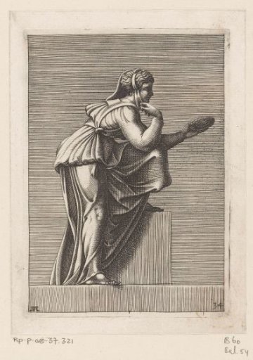 Woman with a mirror