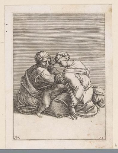 Man and woman with two children