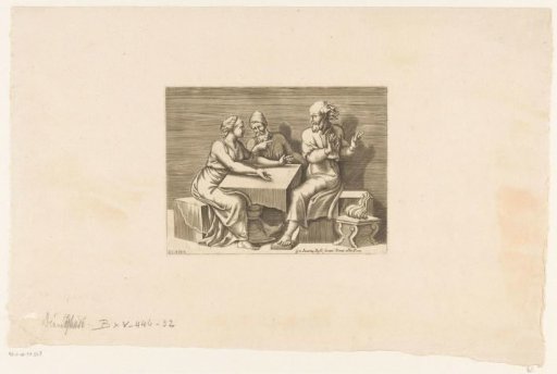 Esther with Ahasuerus and Haman