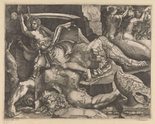 David Beheading Goliath
