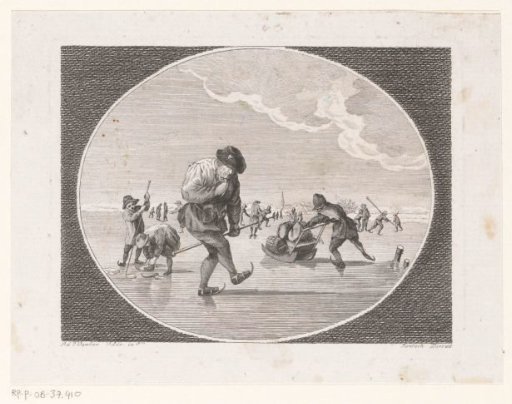 Figures on the ice
