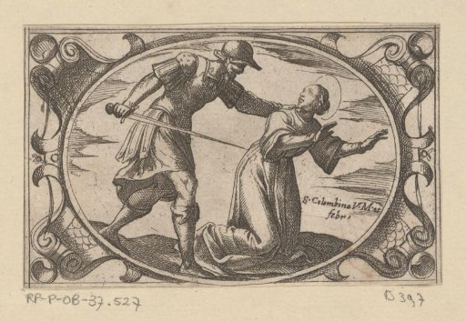 St. Columbina, the daughter of St. Austerius