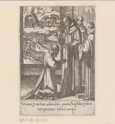 Saint Philip admitted to the Servites