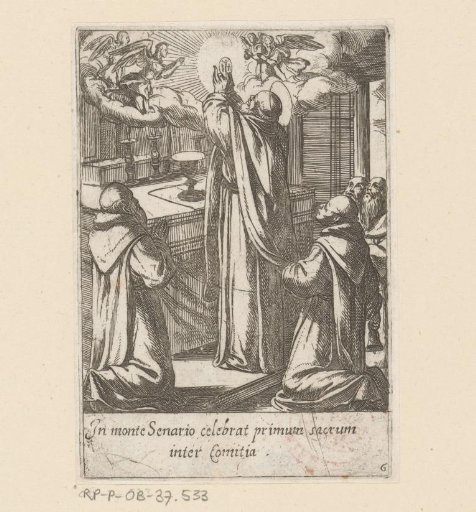Saint Philip celebrates Mass at Monte Senario