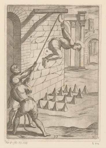 Torture: Being Dropped onto Sharp Points