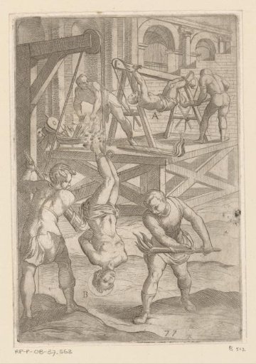 Torture: Hanging and burning