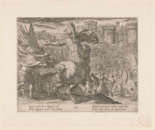 Alexander the Great Attacks Tyre from the Sea