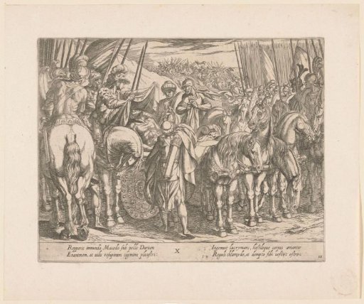 Alexander the Great Finds the Body of Darius