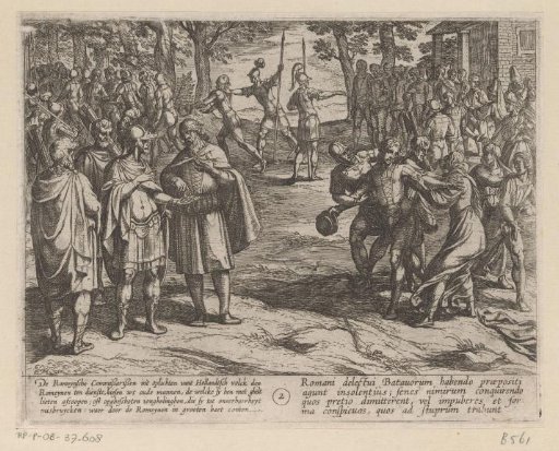 Romans Buy the Young Dutch Men from the Dutch Elders