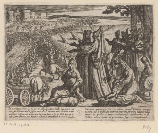 Women and Children Watch How Julius Civilis Defeats the Romans