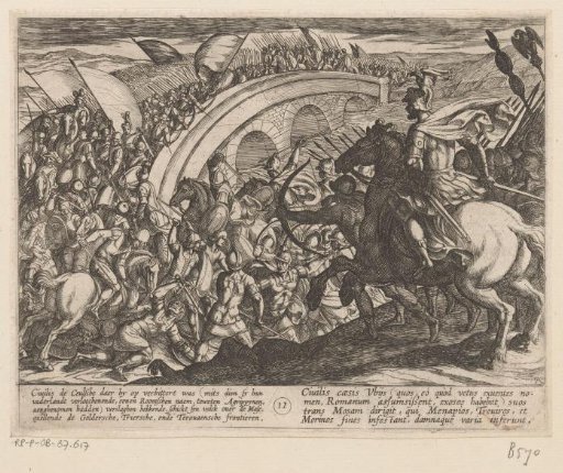 Troops of Julius Civilis Cross the Meuse