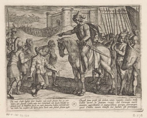 Men from the Fort Surrender to Julius Civilis