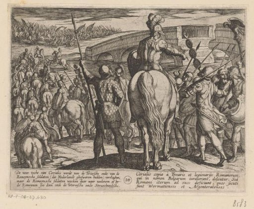 The Vanguard of the New Roman Troops Returns
