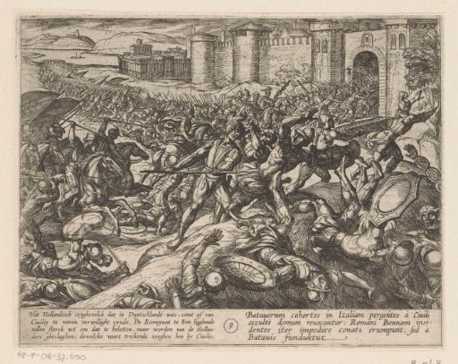 The Romans are defeated by the Dutch troops at Bonn