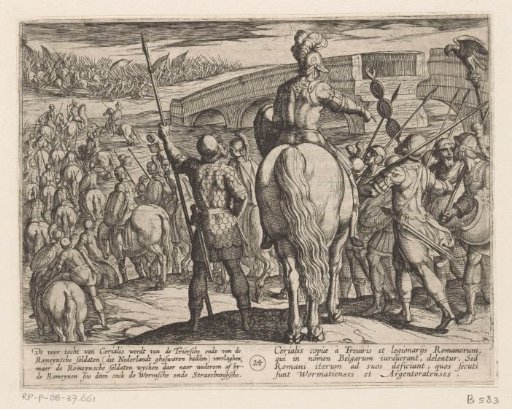 The vanguard of the new Roman troops returns