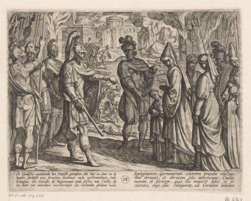 Cologne troops bring Civilis' wife and sister to Cerialis
