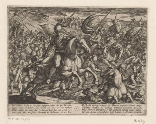Cerialis drives the Dutch into the Rhine
