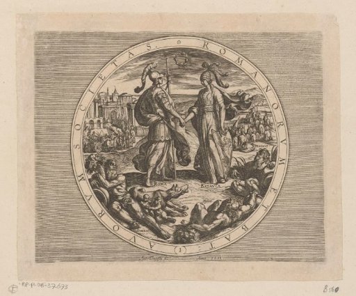Title print for the series The Batavian Revolt, 69-70
