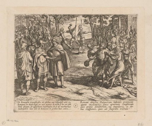 The old Batavian men buy their service from the Romans, 69-70