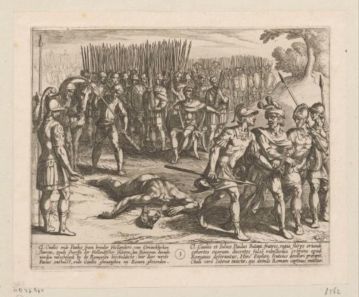 Claudius Civilis is captured and his brother Paulus beheaded, 69-70