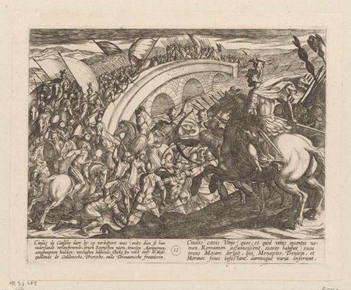 Troops of Civilis Cross the Meuse, 69-70