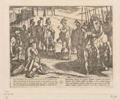 Civilis Negotiates with a Roman Commander, 69-70