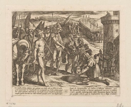 Envoys from Cologne Bring Civilis Gifts, 69-70