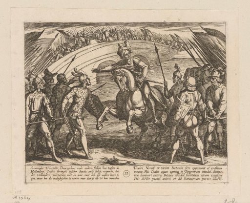 Civilis Prevents Quarrels Between the Dutch and German Soldiers, 69-70
