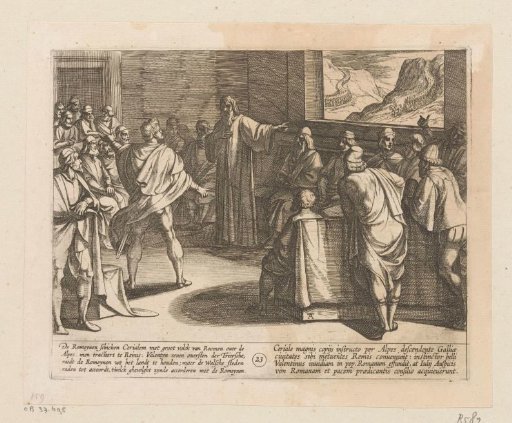 Consultation Regarding the Arrival of New Roman Troops, 69-70