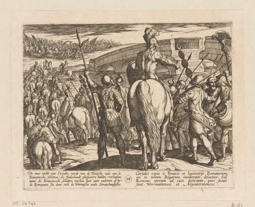 Vanguard of the New Roman Troops is Turned Back, 69-70