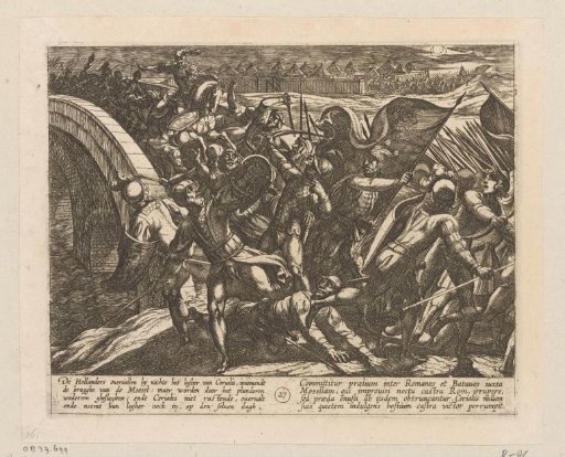 Romans Defeated in a Surprise Attack on Their Camp on the Moselle, 69-70