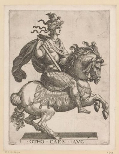 Emperor Otho on horseback