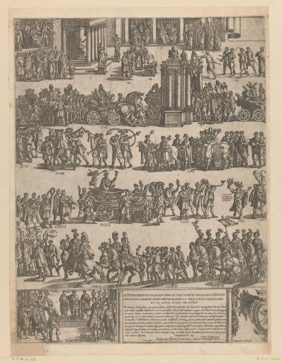 Triumph of a Roman Emperor (left part)