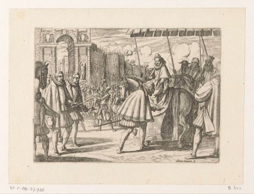 Triumphant Entry of Margaret of Austria into Milan