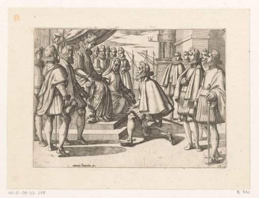Duke of Lerma Welcomes Margaret of Austria in Viareggio